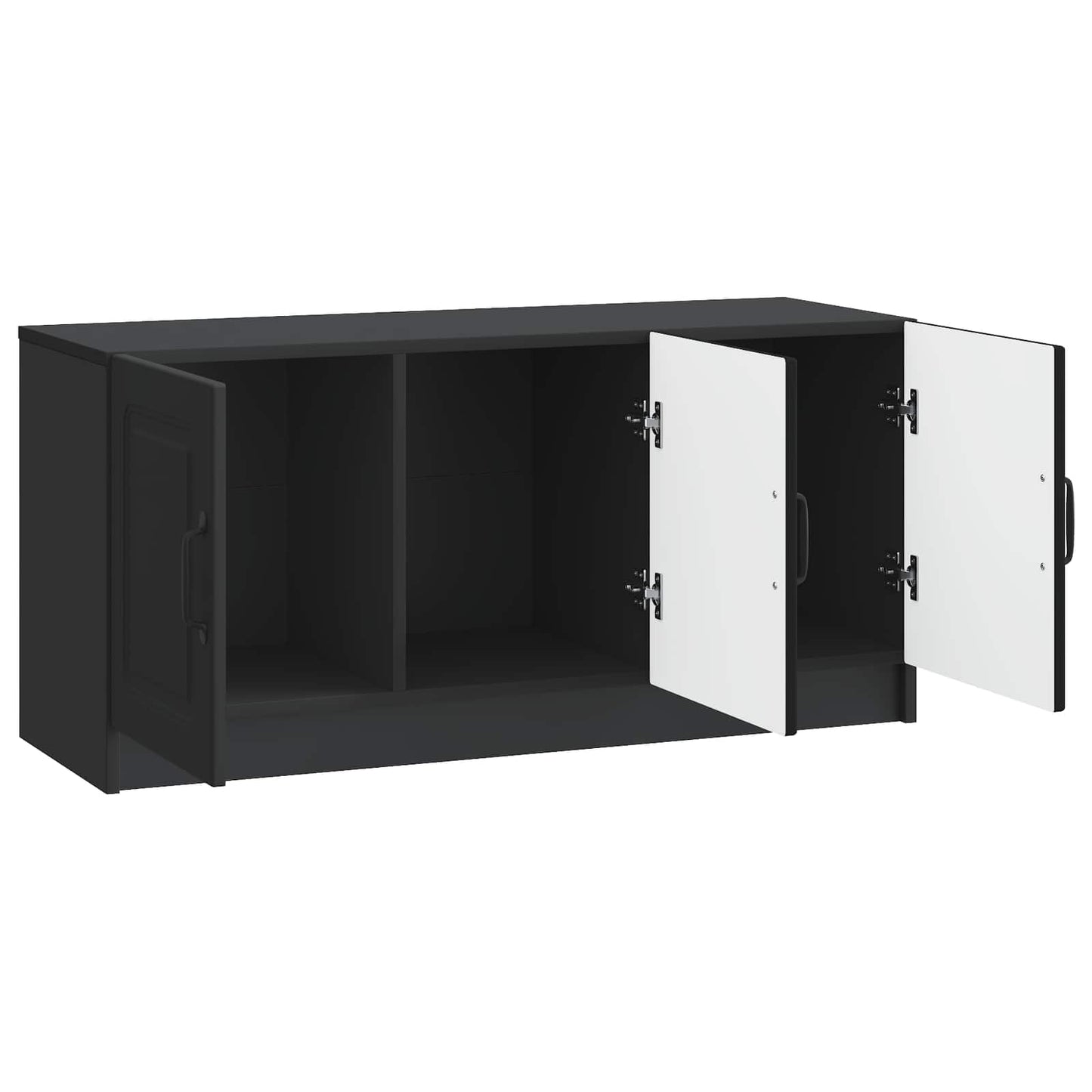 Mobile TV Nero 99 x 34,5 x 47 cm Legno ingegnerizzato | homemem39