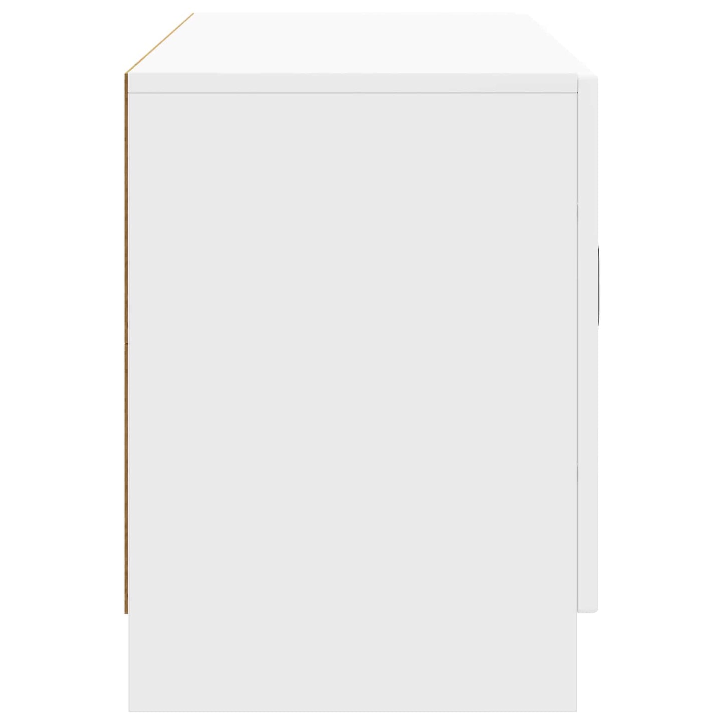 Mobile TV Bianco Lucido 99 x 34,5 x 47 cm Legno ingegnerizzato | homemem39