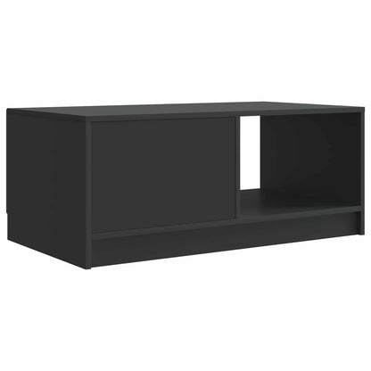 Tavolino da salotto Nero 90 x 50 x 37 cm Legno ingegnerizzato | homemem39