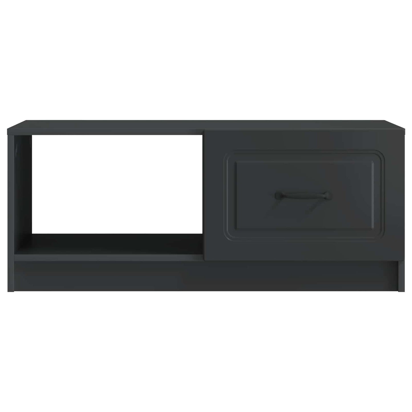 Tavolino da salotto Nero 90 x 50 x 37 cm Legno ingegnerizzato | homemem39