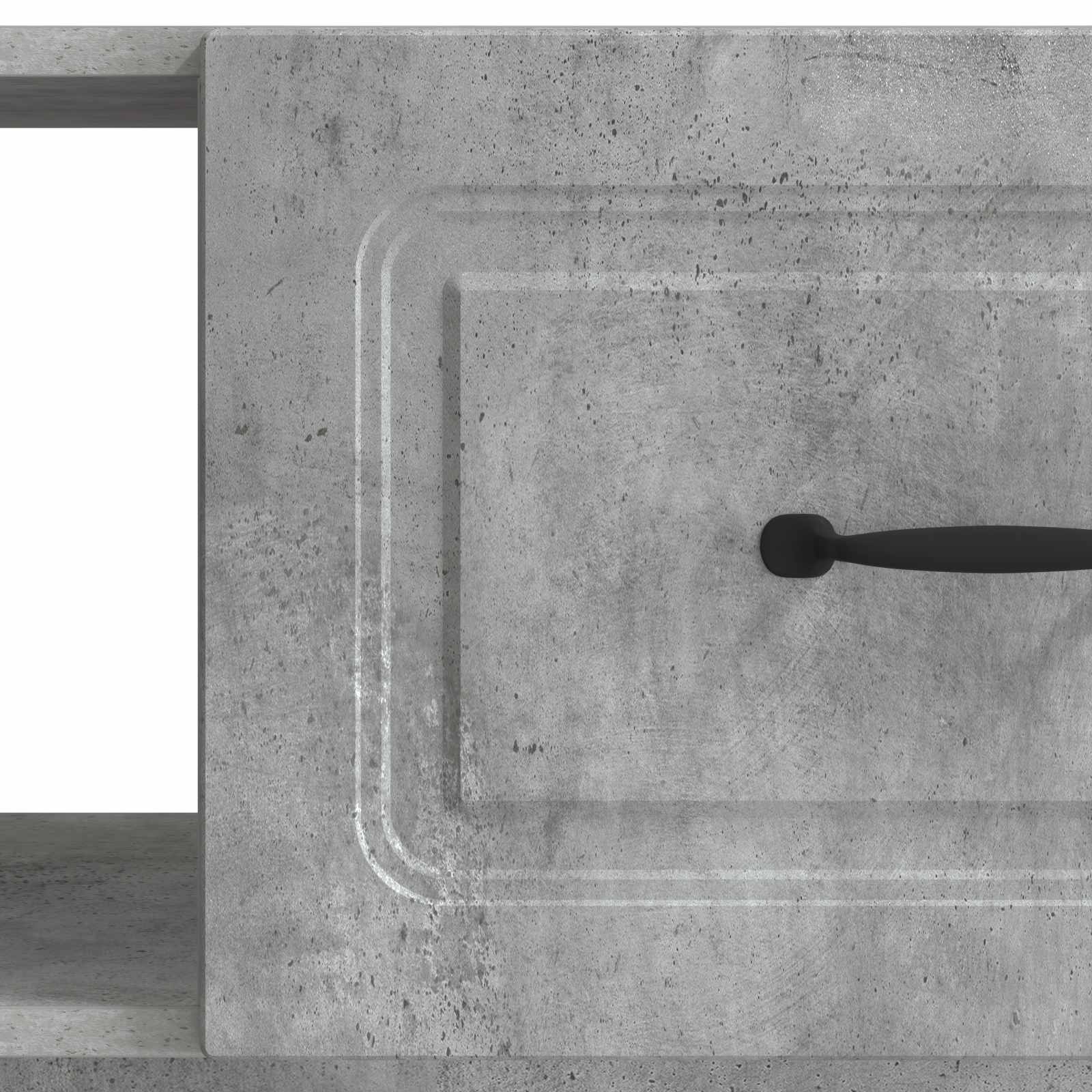 Tavolino da salotto Grigio Cemento 90 x 50 x 37 cm | homemem39