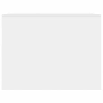 Tavolino da salotto Bianco Lucido 90 x 50 x 37 cm | homemem39
