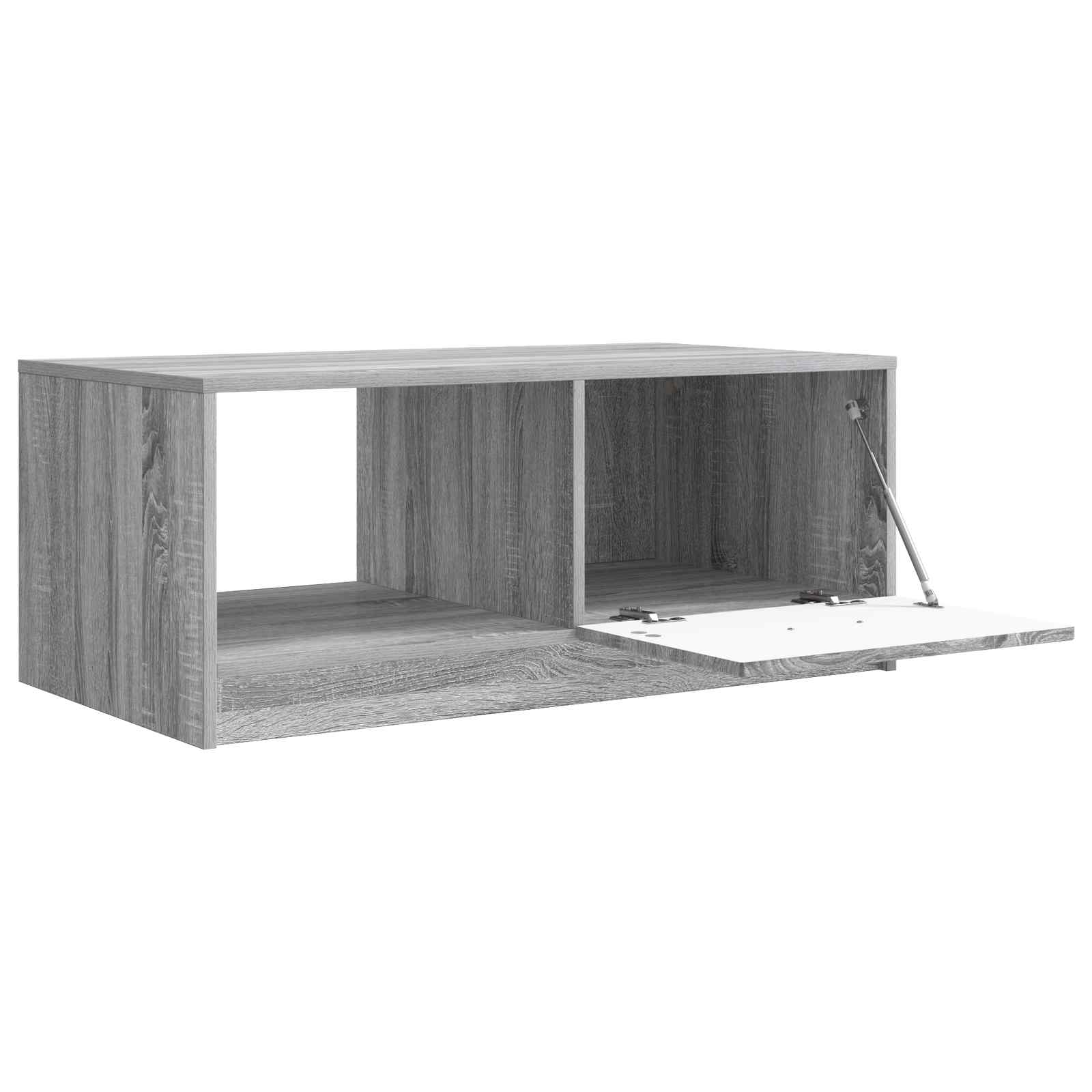 Tavolino da salotto Grigio Sonoma 90 x 50 x 37 cm | homemem39