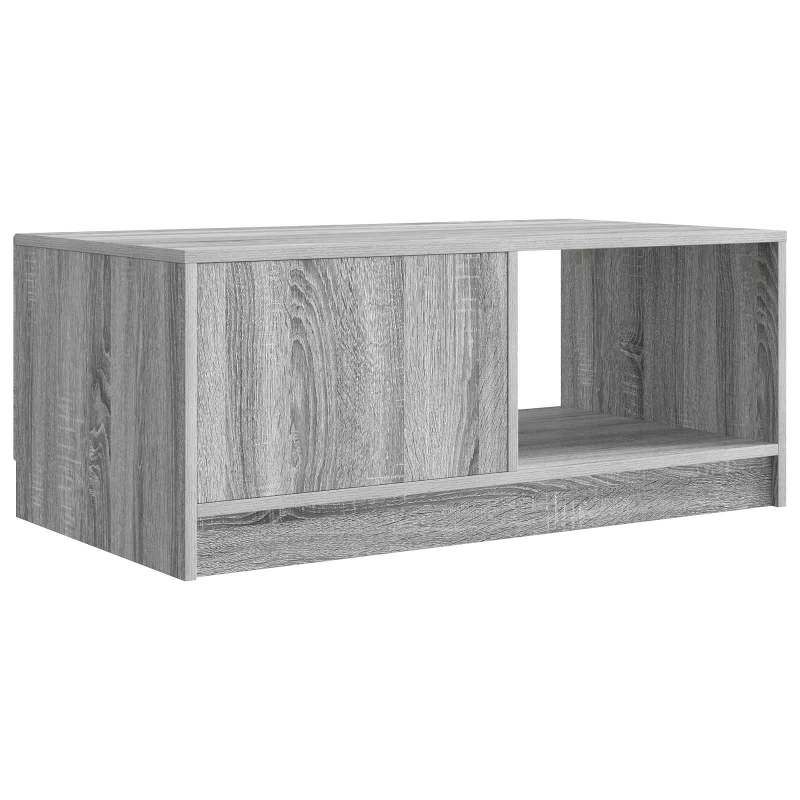 Tavolino da salotto Grigio Sonoma 90 x 50 x 37 cm | homemem39