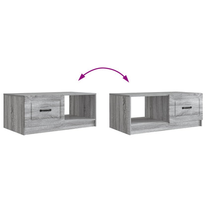 Tavolino da salotto Grigio Sonoma 90 x 50 x 37 cm | homemem39