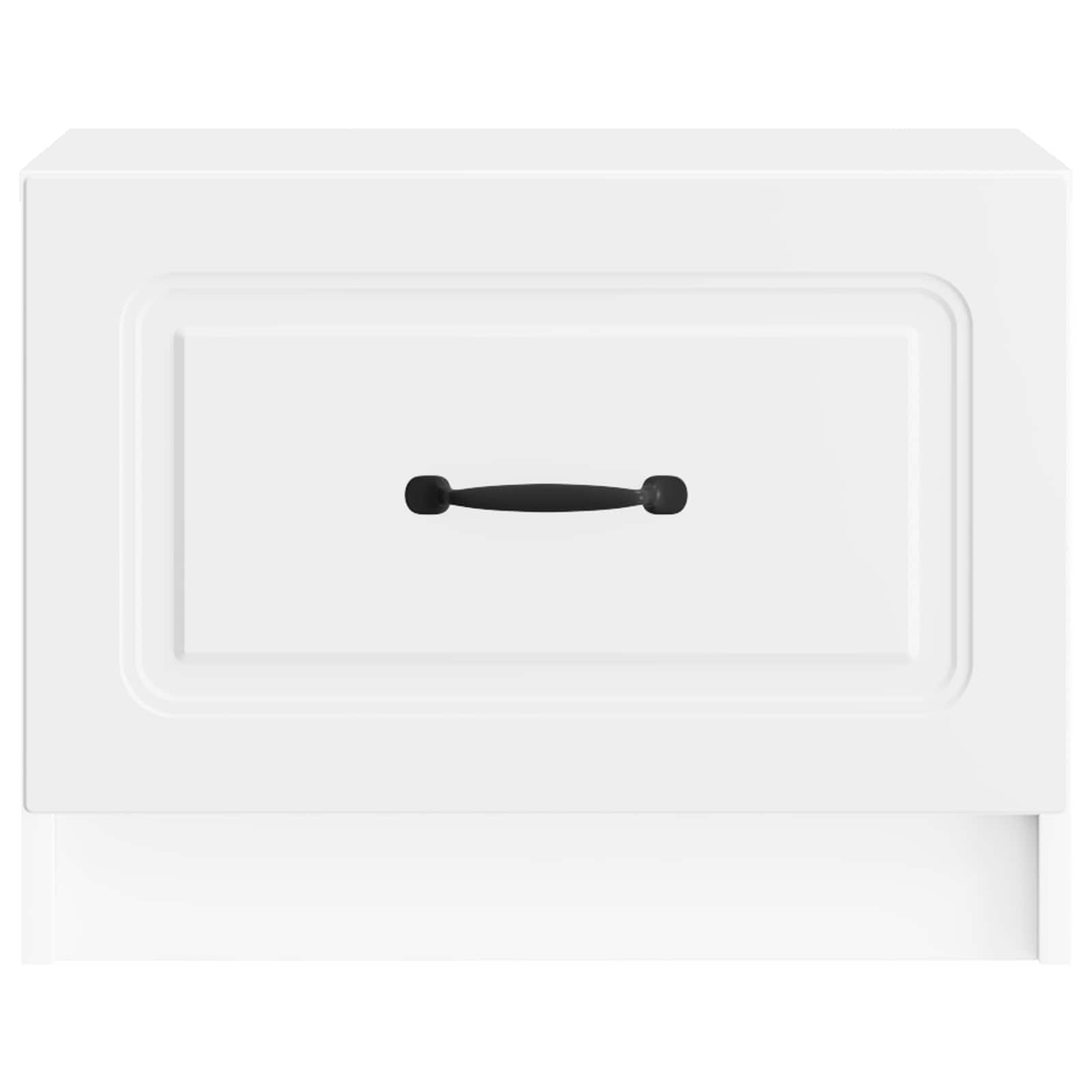 Tavolino da salotto Bianco 49 x 50 x 37 cm Legno ingegnerizzato | homemem39