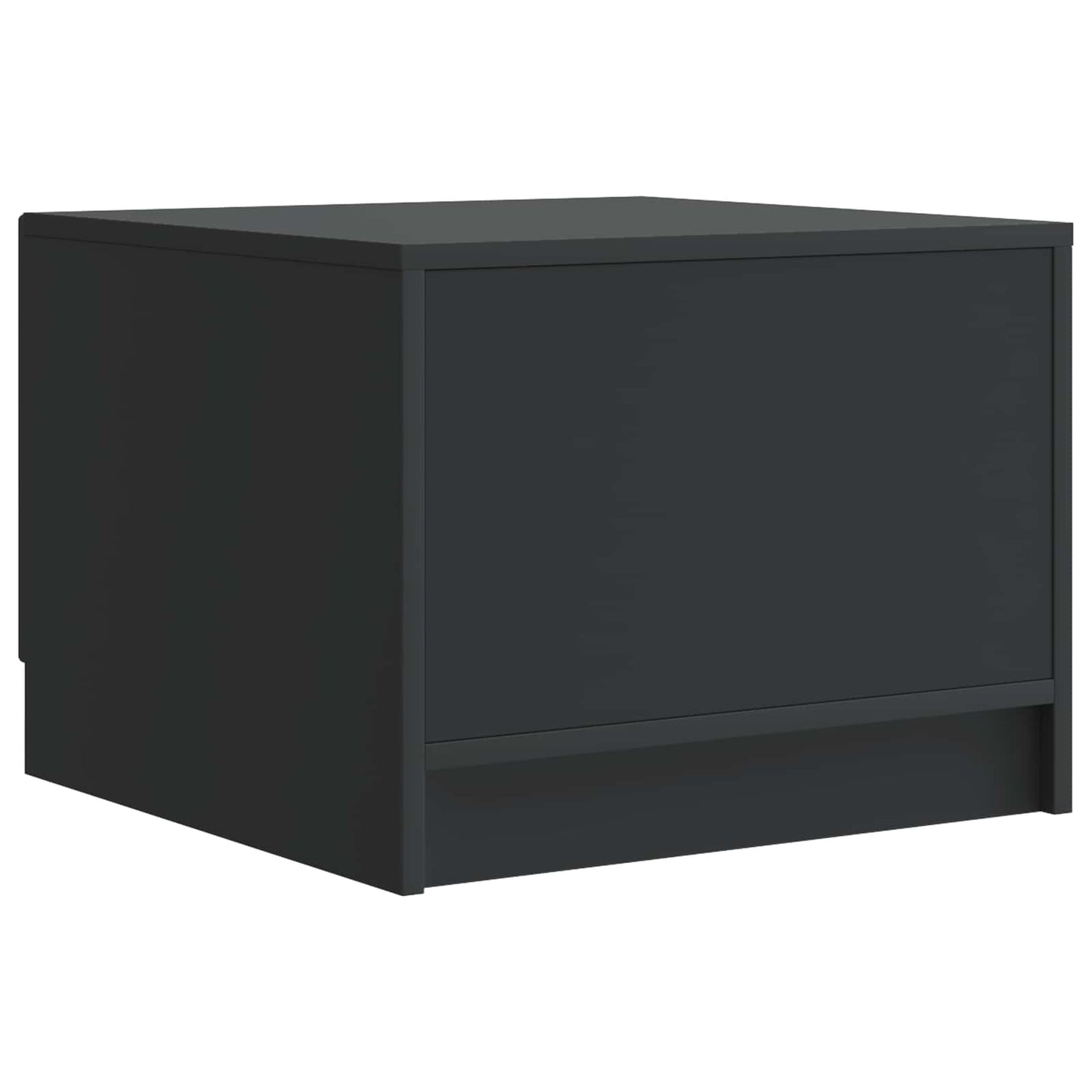 Tavolino da salotto Nero 49 x 50 x 37 cm Legno ingegnerizzato | homemem39
