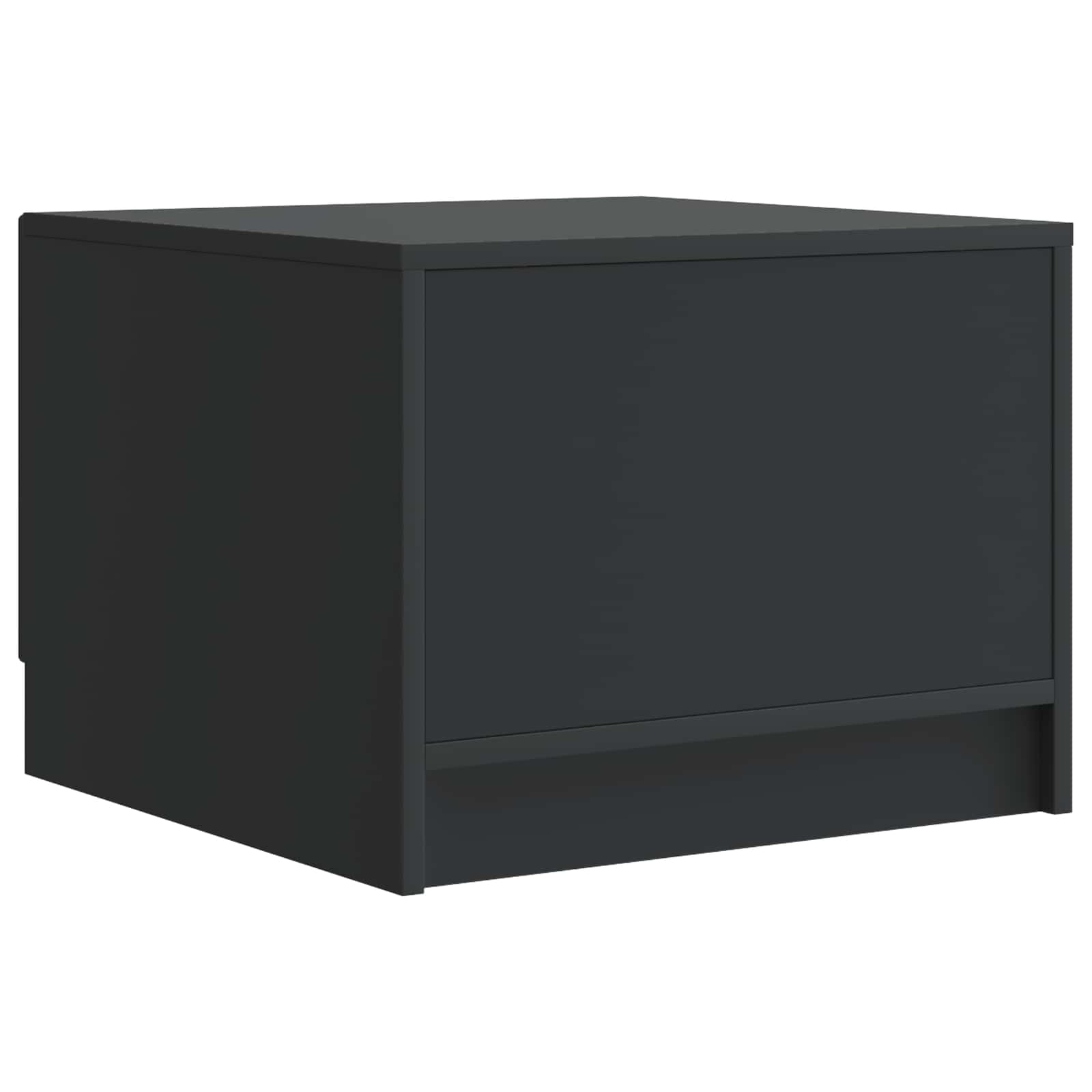 Tavolino da salotto Nero 49 x 50 x 37 cm Legno ingegnerizzato | homemem39