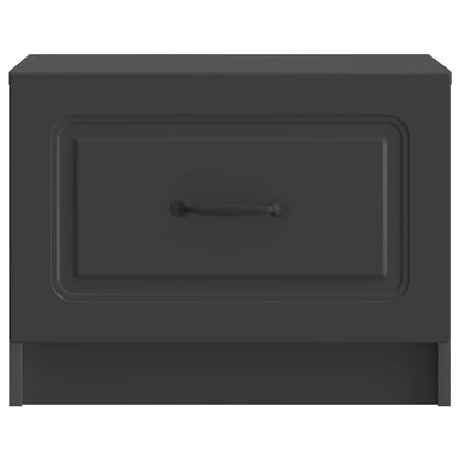 Tavolino da salotto Nero 49 x 50 x 37 cm Legno ingegnerizzato | homemem39