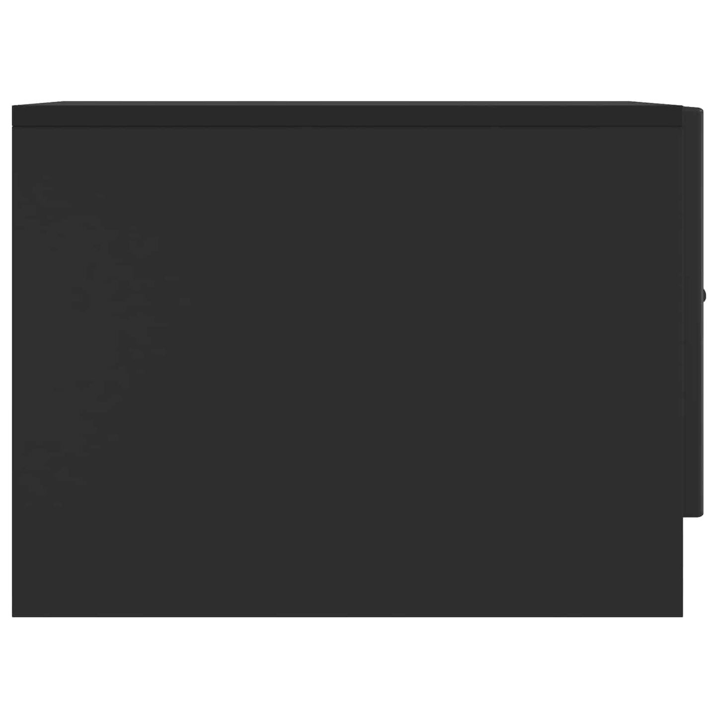 Tavolino da salotto Nero 49 x 50 x 37 cm Legno ingegnerizzato | homemem39