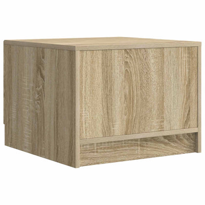 Tavolino da salotto con cassetto Rovere Sonoma 49 x 50 x 37 cm | homemem39