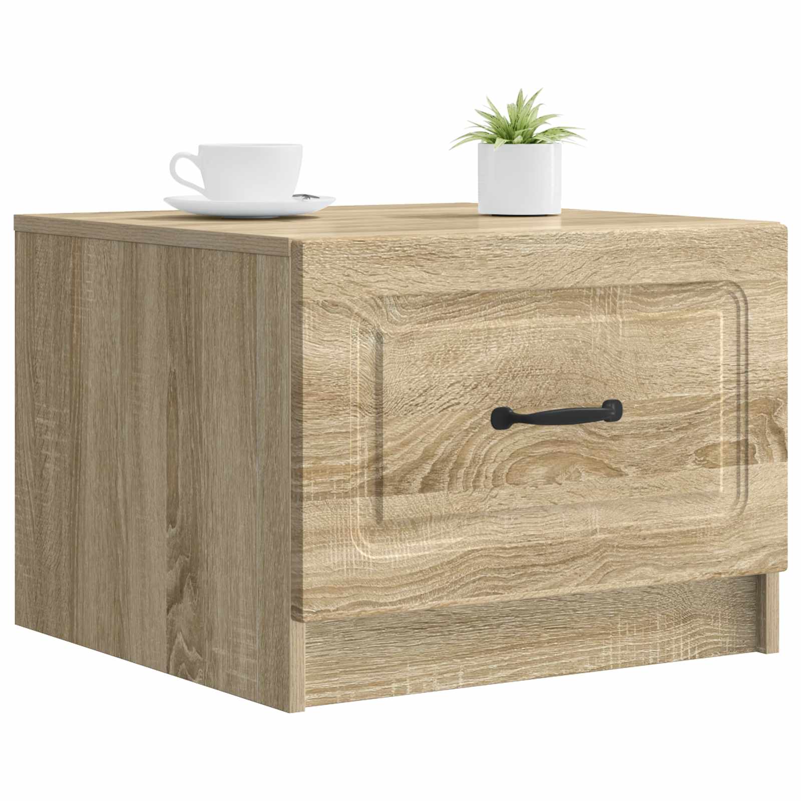 Tavolino da salotto con cassetto Rovere Sonoma 49 x 50 x 37 cm | homemem39