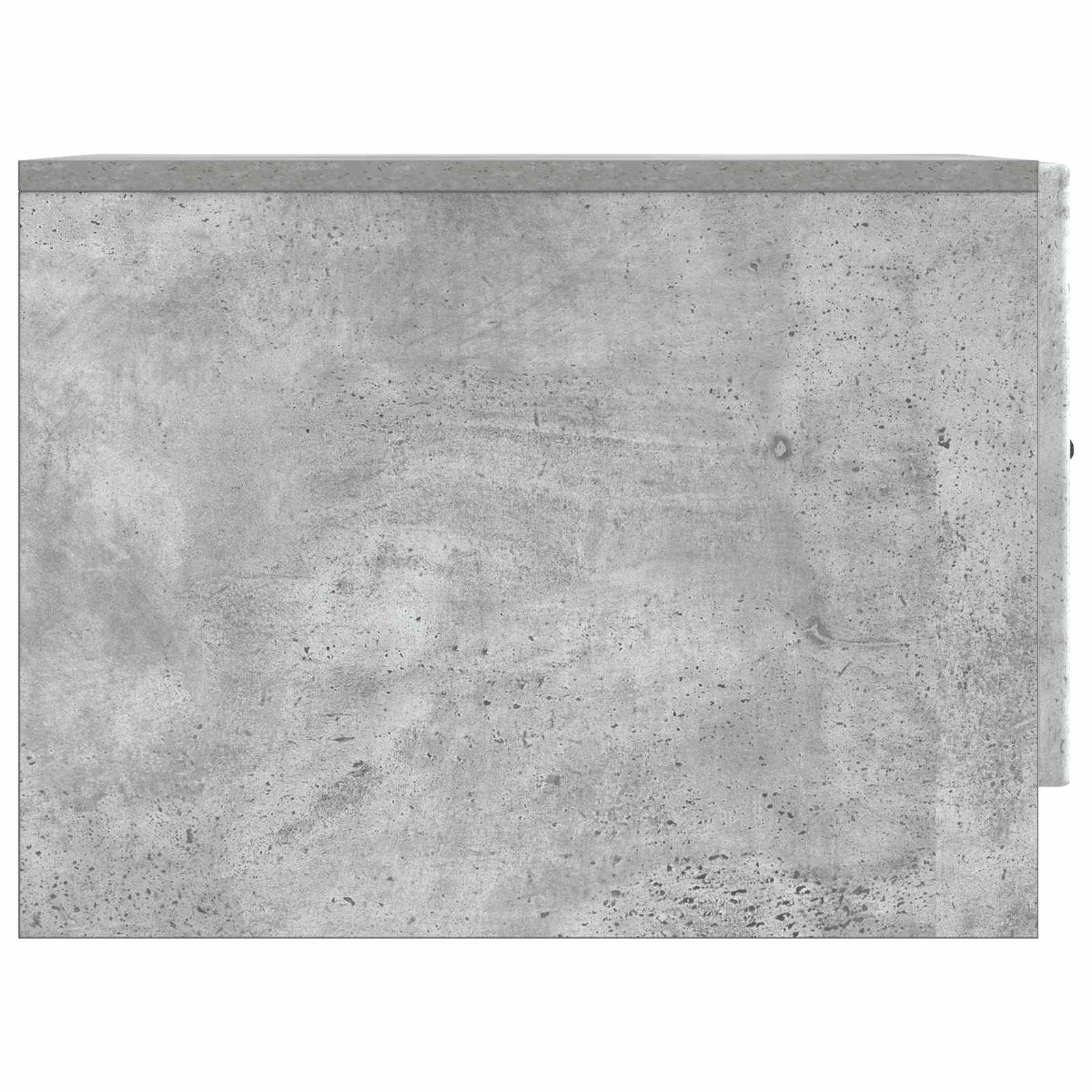 Tavolino da salotto con cassetto Grigio Cemento 49 x 50 x 37 cm | homemem39