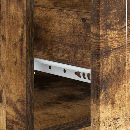 Tavolino da salotto con cassetto Rovere Fumo 49 x 50 x 37 cm | homemem39