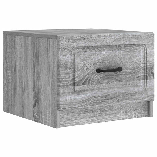 Tavolino da salotto con cassetto Grigio Sonoma 49 x 50 x 37 cm