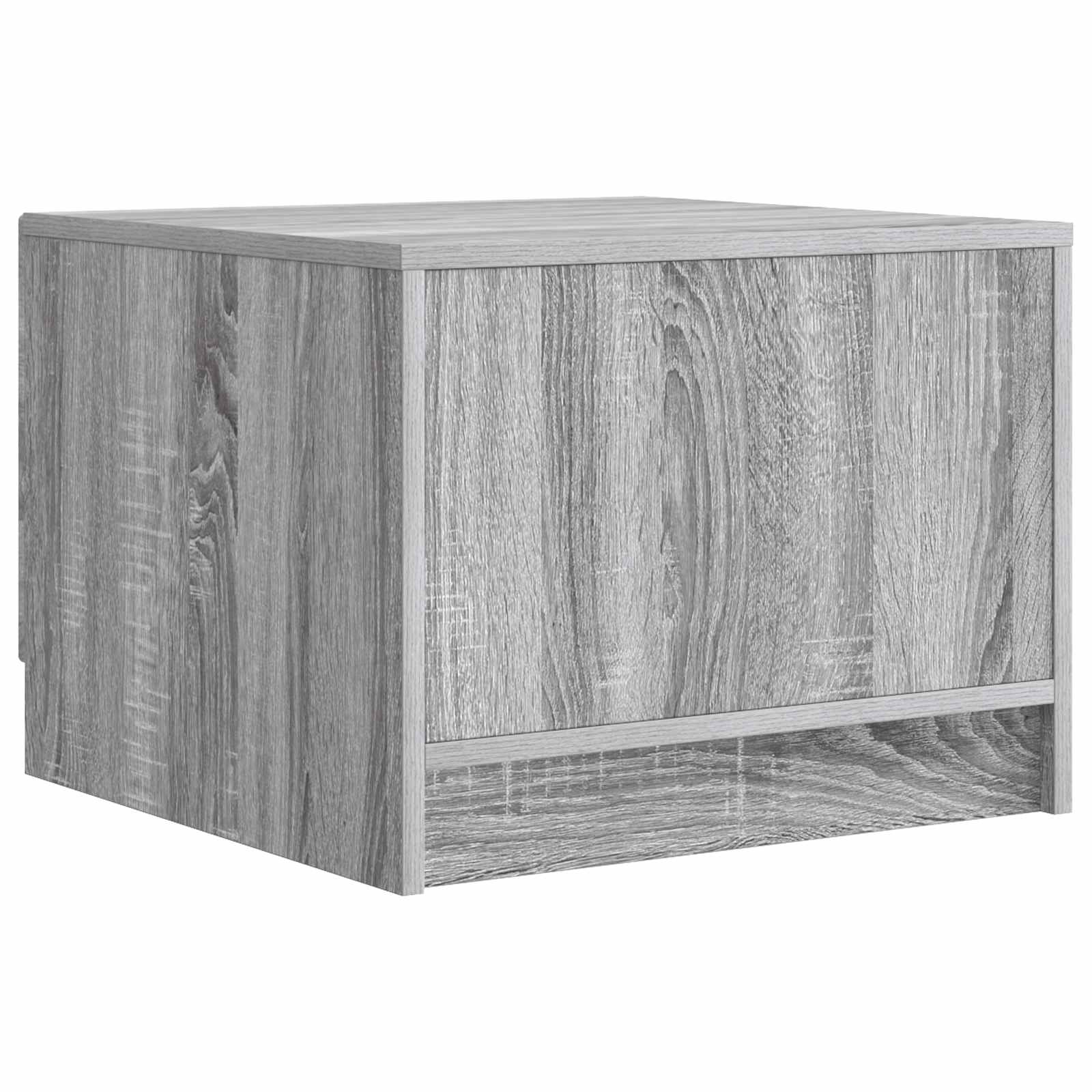 Tavolino da salotto con cassetto Grigio Sonoma 49 x 50 x 37 cm | homemem39