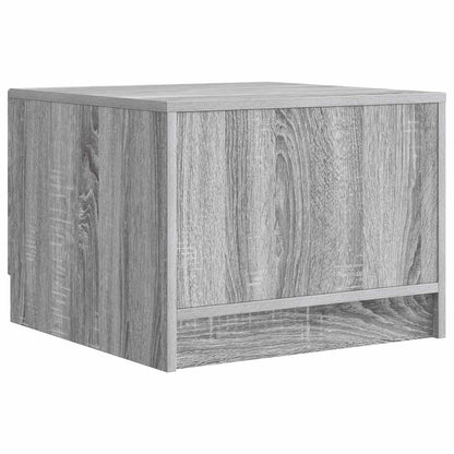 Tavolino da salotto con cassetto Grigio Sonoma 49 x 50 x 37 cm | homemem39