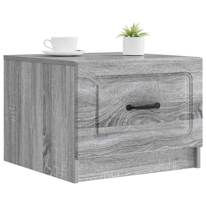 Tavolino da salotto con cassetto Grigio Sonoma 49 x 50 x 37 cm | homemem39