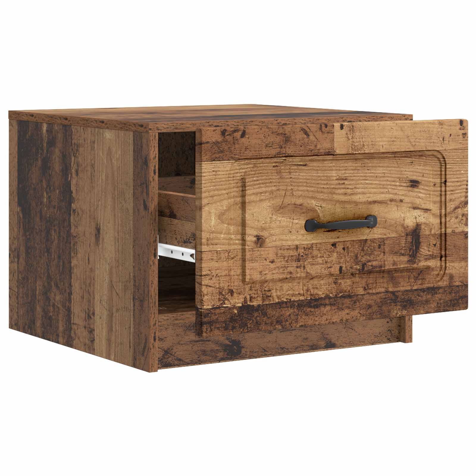 Tavolino da salotto con cassetto Legno antico 49 x 50 x 37 cm | homemem39