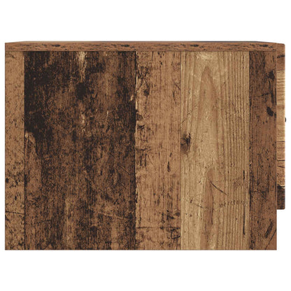 Tavolino da salotto con cassetto Legno antico 49 x 50 x 37 cm | homemem39