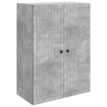Mobiletto a muro Grigio Cemento 66 x 34,5 x 90 cm | homemem39