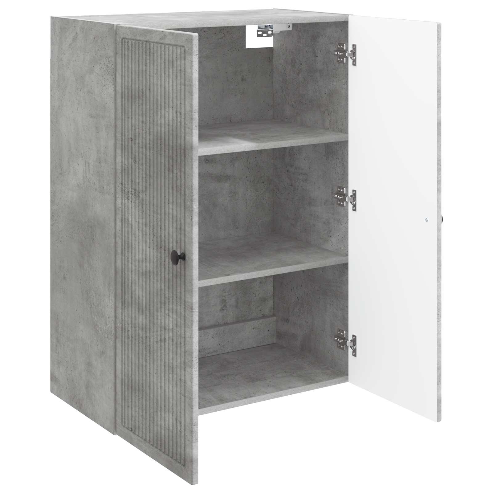 Mobiletto a muro Grigio Cemento 66 x 34,5 x 90 cm | homemem39