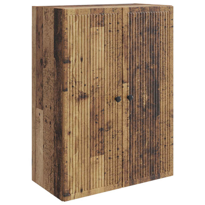 Mobiletto a muro Legno antico 66 x 34,5 x 90 cm | homemem39