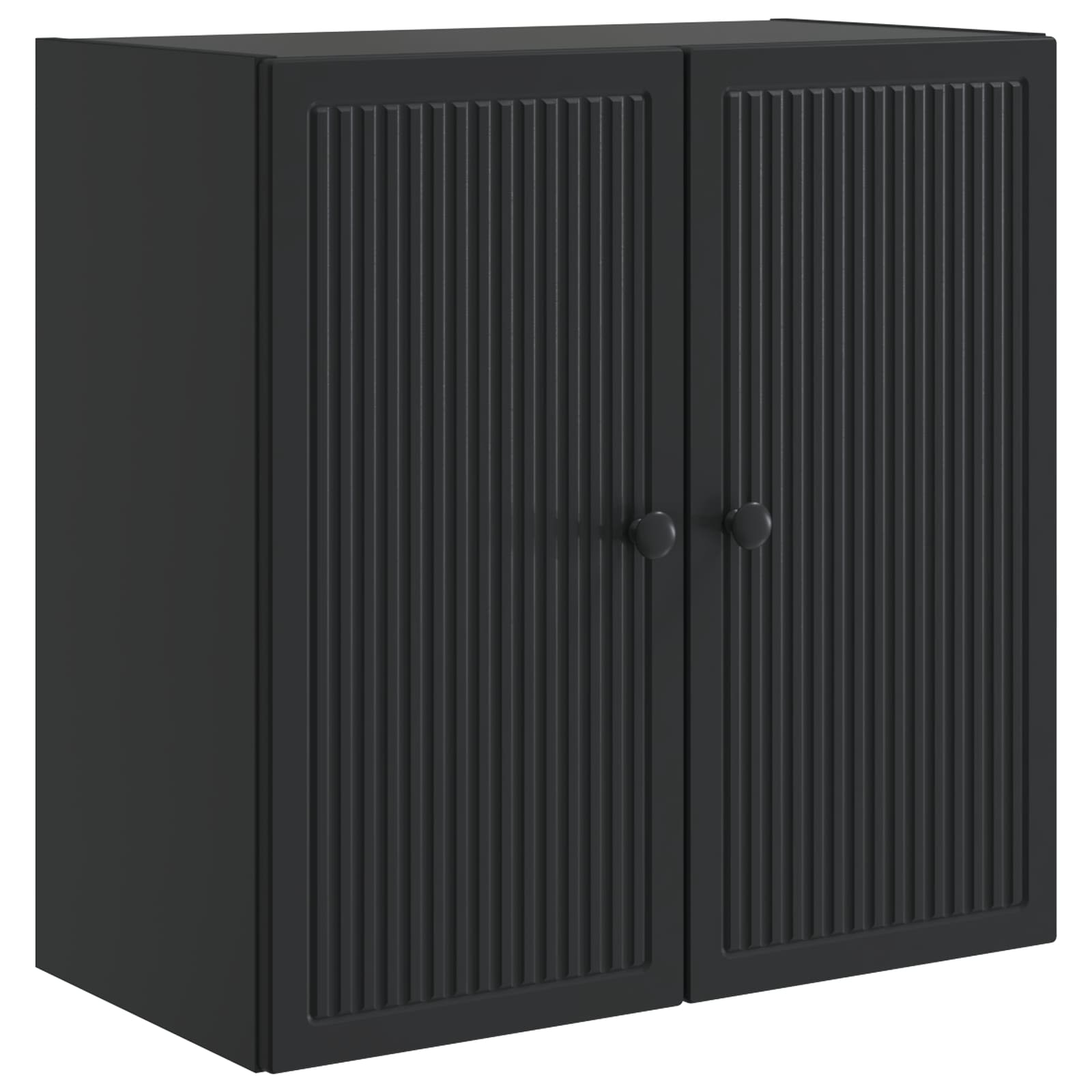 Mobiletto a muro Nero 59 x 31 x 60 cm Legno ingegnerizzato | homemem39