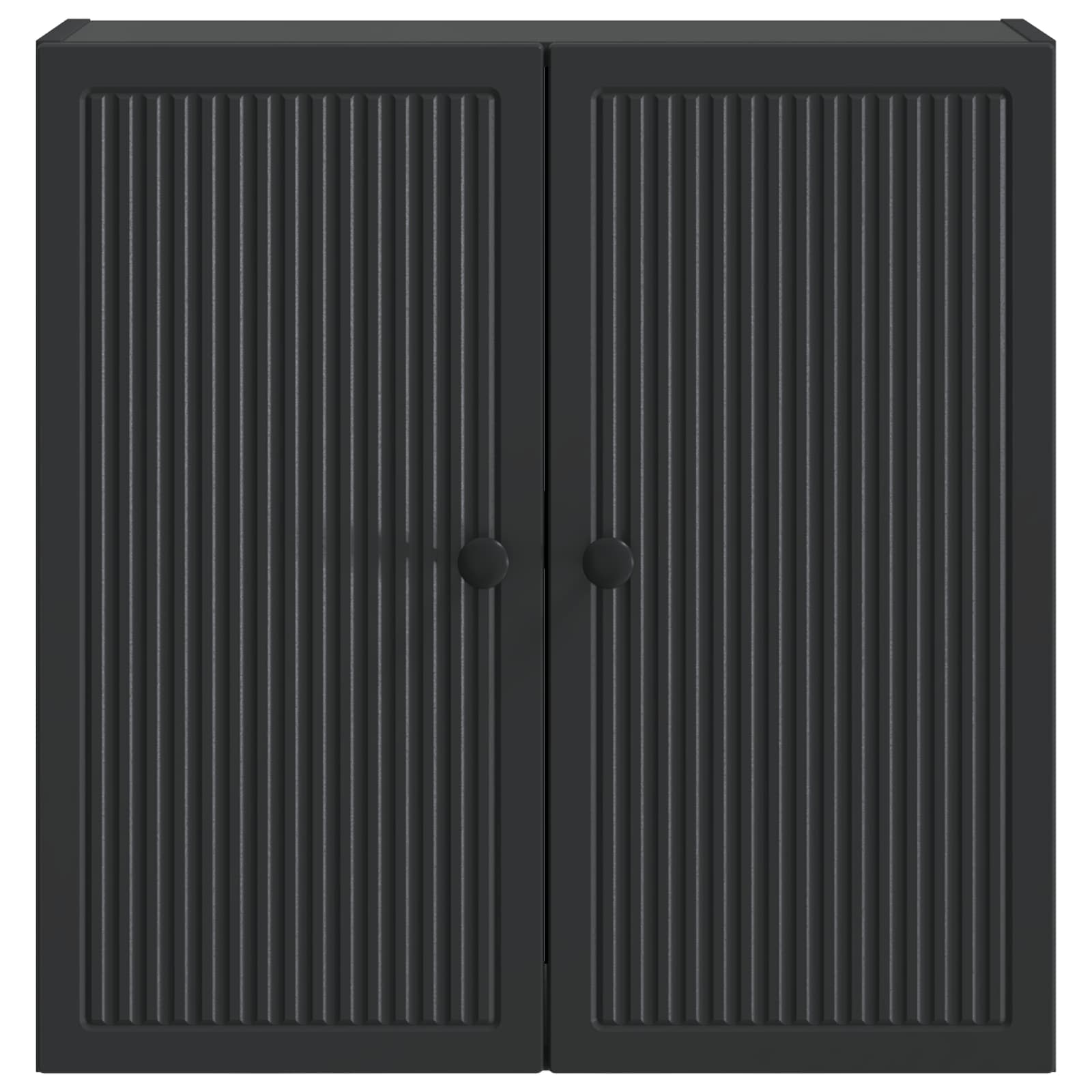 Mobiletto a muro Nero 59 x 31 x 60 cm Legno ingegnerizzato | homemem39