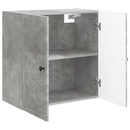 Mobiletto a muro Grigio Cemento 59 x 31 x 60 cm | homemem39