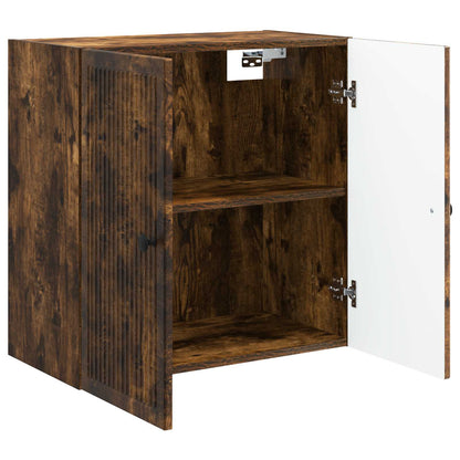 Mobiletto a muro Rovere Fumo 59 x 31 x 60 cm | homemem39