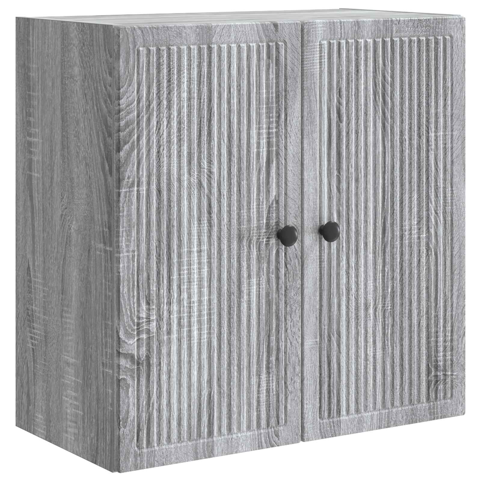 Mobiletto a muro Sonoma grigio 59 x 31 x 60 cm | homemem39