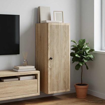 Mobiletto a muro Rovere Sonoma 33 x 34,5 x 90 cm | homemem39