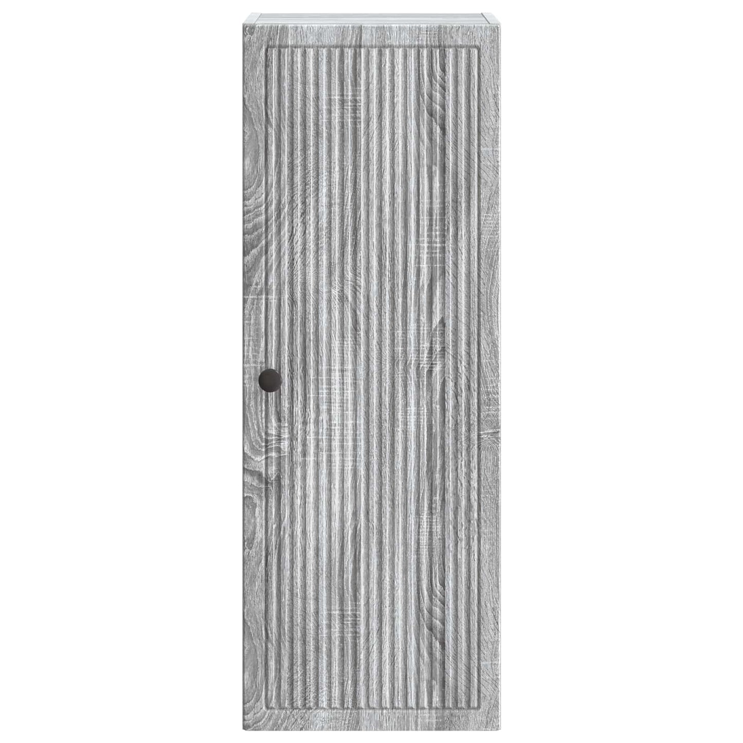 Mobiletto a muro Sonoma grigio 33 x 34,5 x 90 cm | homemem39