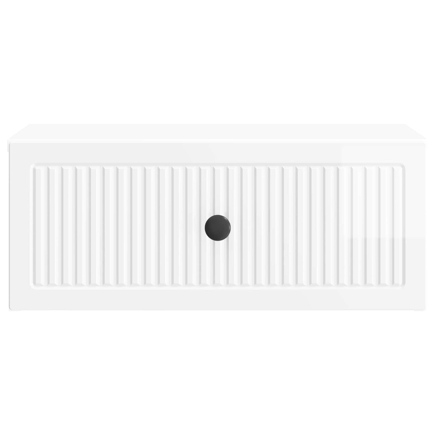 Armadio da Notte 2 pcs Bianco Lucido 49 x 34,5 x 20 cm | homemem39