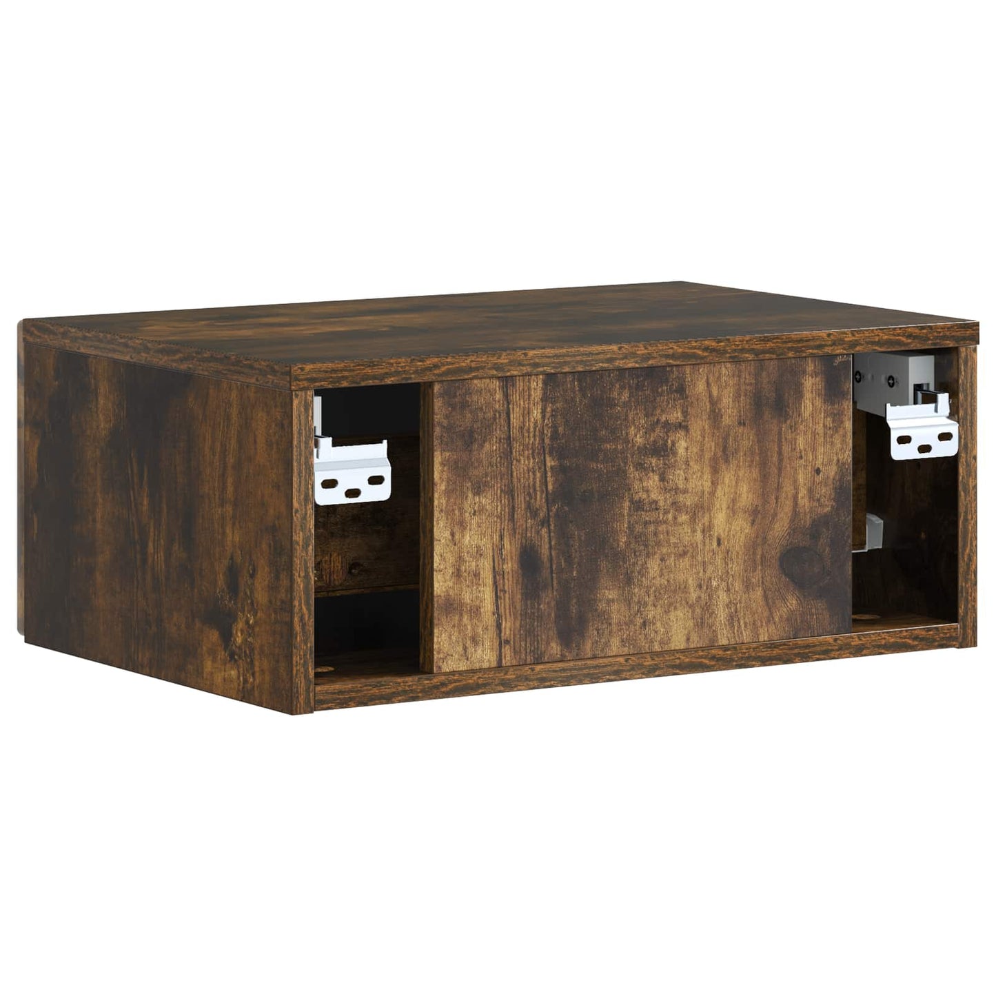 Armadio da Notte Rovere Fumo 49 x 34,5 x 20 cm | homemem39