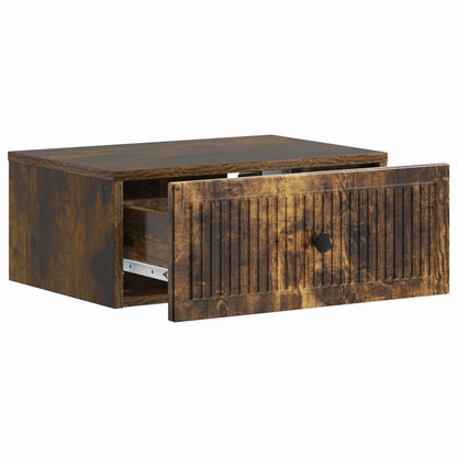 Armadio da Notte 2 pcs Rovere Fumo 49 x 34,5 x 20 cm | homemem39