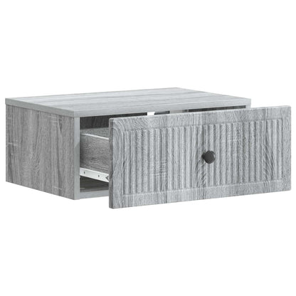 Armadio da Notte Grigio Sonoma 49 x 34,5 x 20 cm | homemem39