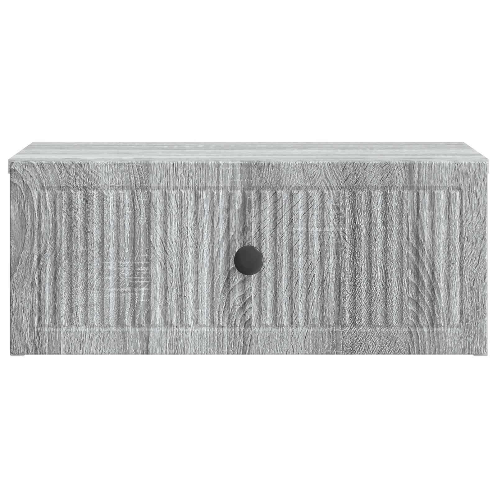 Armadio da Notte Grigio Sonoma 49 x 34,5 x 20 cm | homemem39