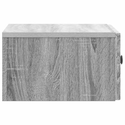 Armadio da Notte Grigio Sonoma 49 x 34,5 x 20 cm | homemem39