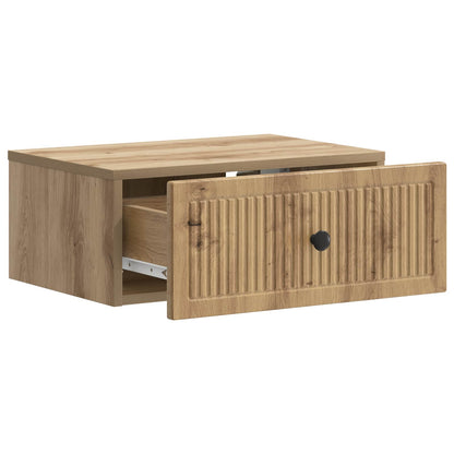 Armadio da Notte Rovere Artigianale 49 x 34,5 x 20 cm | homemem39