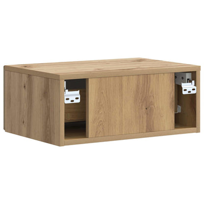 Armadio da Notte Rovere Artigianale 49 x 34,5 x 20 cm | homemem39