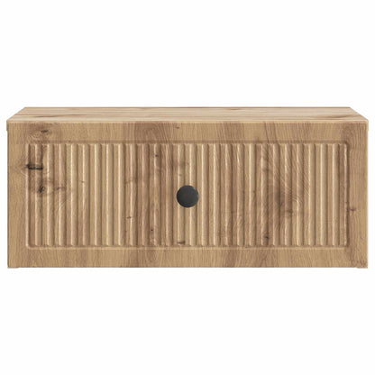 Armadio da Notte Rovere Artigianale 49 x 34,5 x 20 cm | homemem39