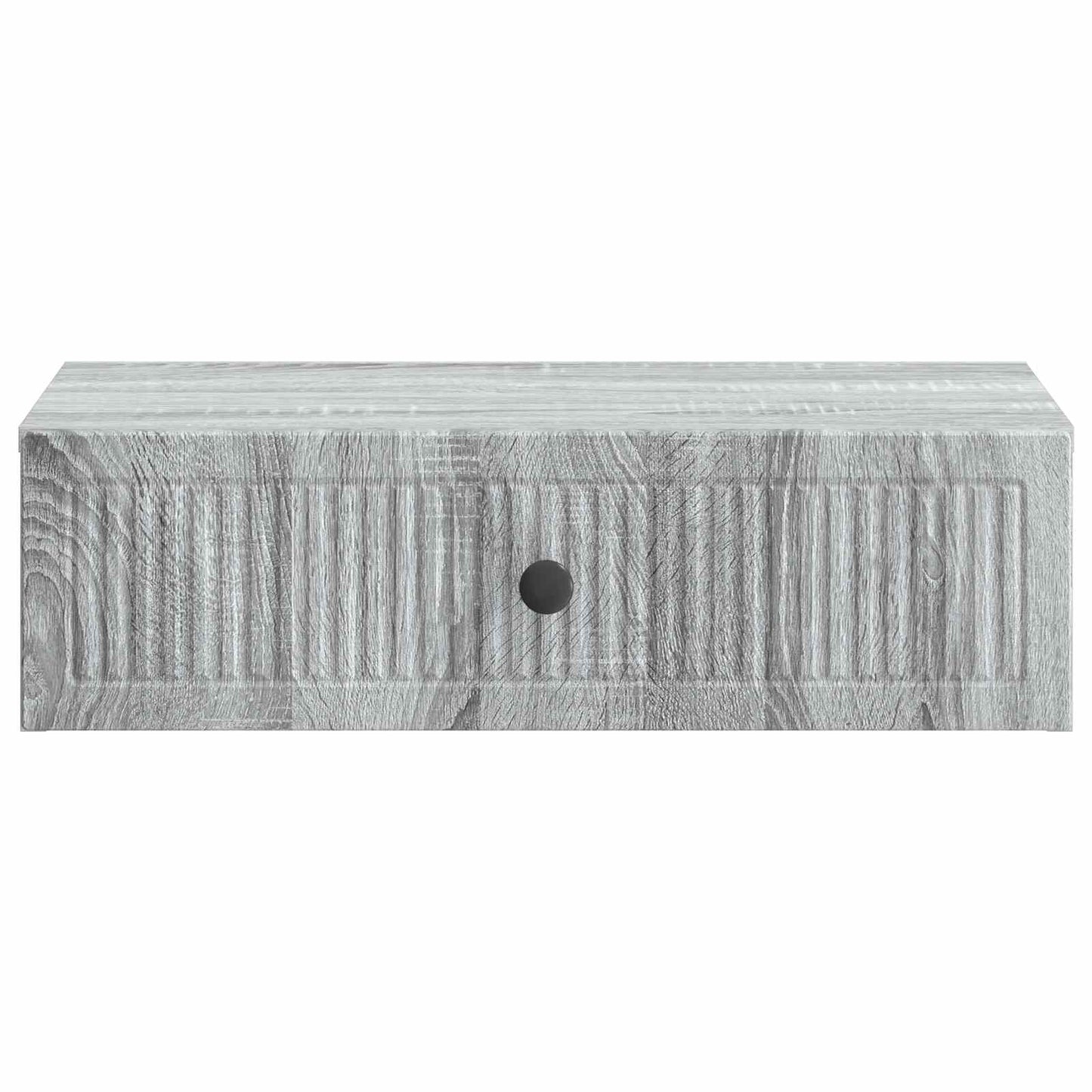 Tavolino da Parete Laterale Grigio Sonoma 59 x 34,5 x 17 cm | homemem39