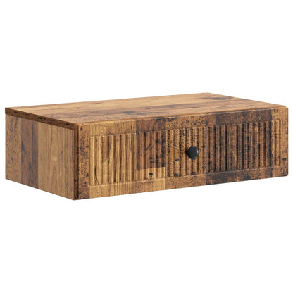Tavolino da Parete Laterale Legno antico 59 x 34,5 x 17 cm | homemem39