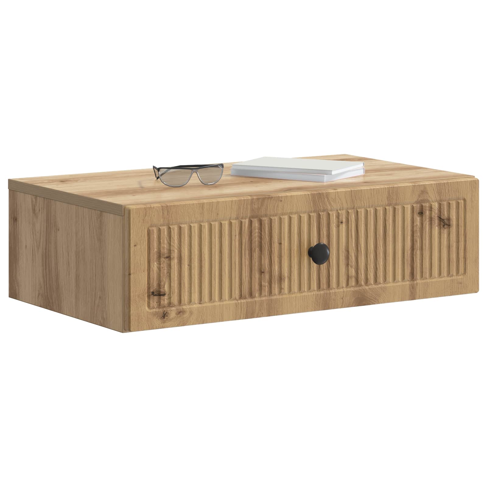 Tavolino da Parete Laterale Rovere Artigianale | homemem39