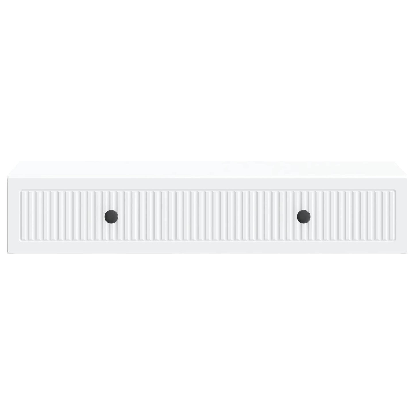 Tavolino da Parete Laterale Bianco 87,5 x 34,5 x 17 cm | homemem39