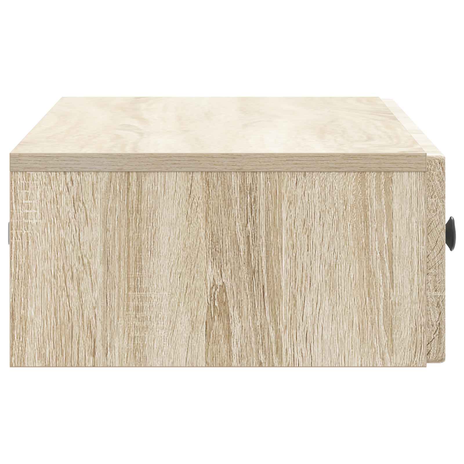 Tavolino da Parete Laterale Rovere Sonoma 87,5 x 34,5 x 17 cm | homemem39