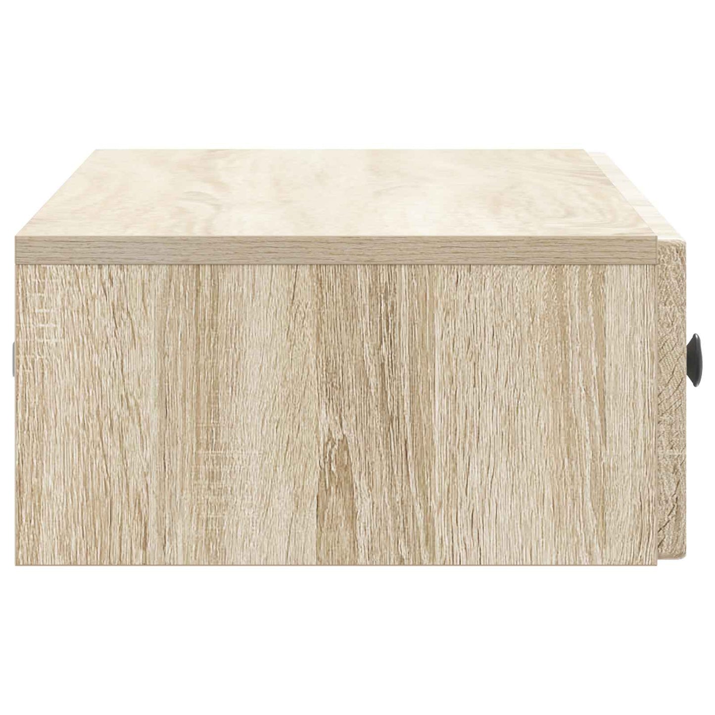 Tavolino da Parete Laterale Rovere Sonoma 87,5 x 34,5 x 17 cm - homemem39