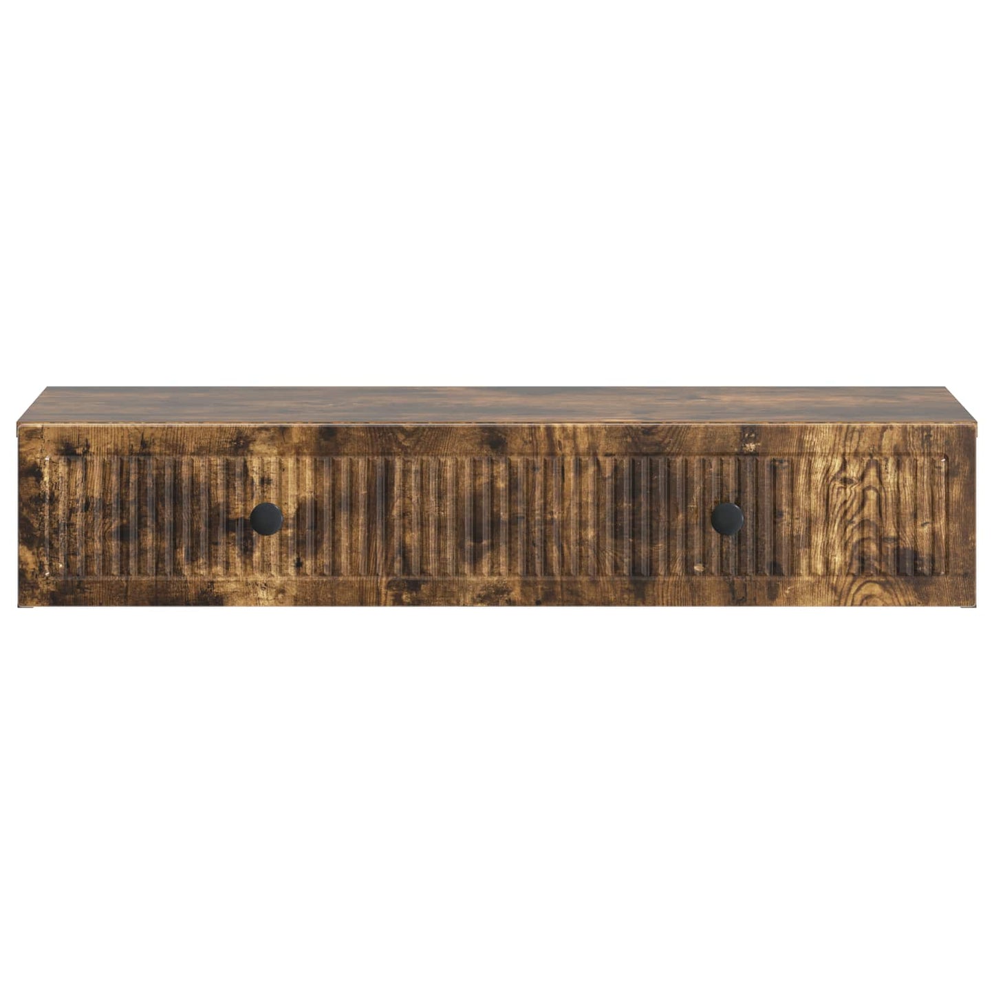Tavolino da Parete Laterale Rovere Fumo 87,5 x 34,5 x 17 cm | homemem39